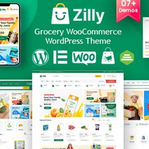 Zilly Theme GPL v2.8 – Grocery Store WooCommerce WordPress Theme - Real GPL